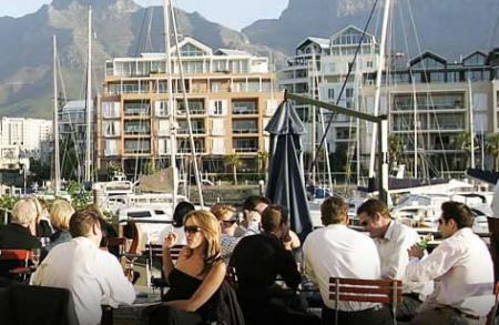 Bascule in waterfront