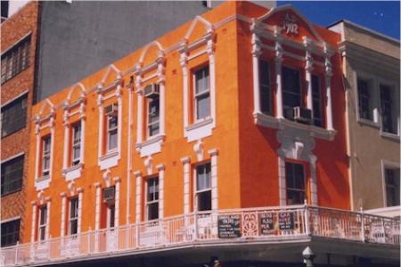 Backpackers On Castle in city bowl
