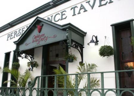 Perseverance Tavern in gardens