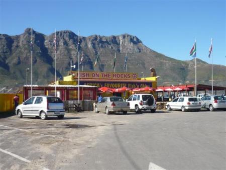 Fish And Chips On The Rocks in hout bay